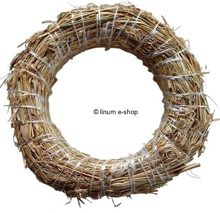 veniec slamený 20 cm