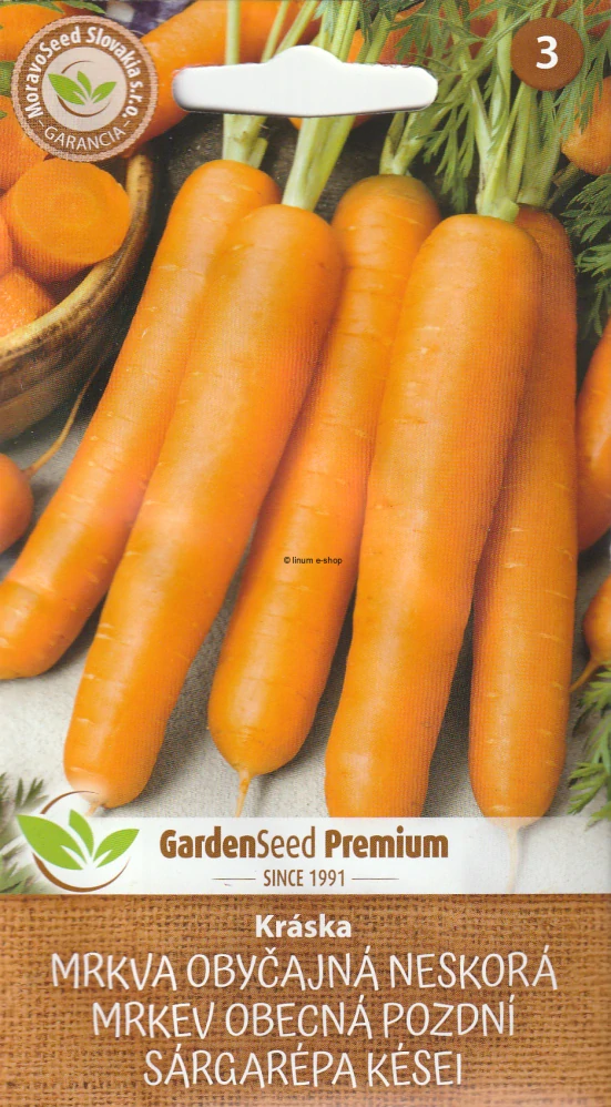 Mrkva obyčajná neskorá Kráska