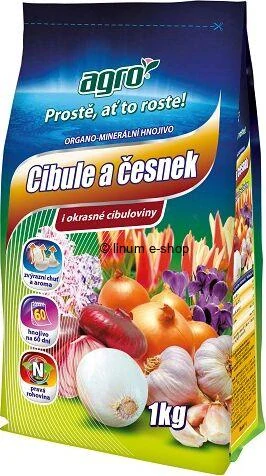 Agro hnojivo na cibuľu, cesnak 1 kg