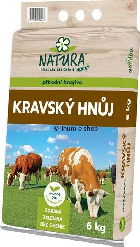 Natura kravský hnoj 6 kg
