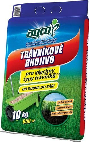 Agro trávnikové hnojivo 10 kg
