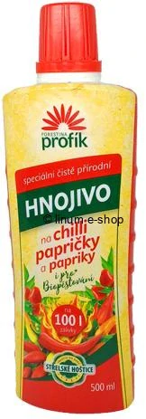 Forestina profík hnojivo na čili papričky, papriky 0,5 L