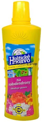 Hoštické hnojivo na rododendrony a azalky s guanom 0,5 L