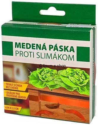 Medená páska proti slimákom 4 m