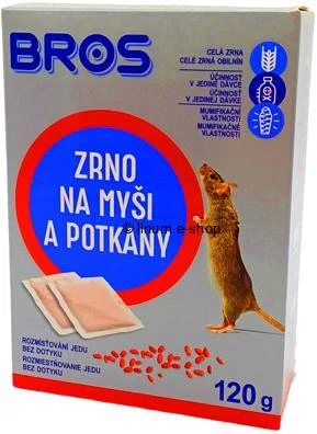 Bros Zrno na myši a potkany 120 g