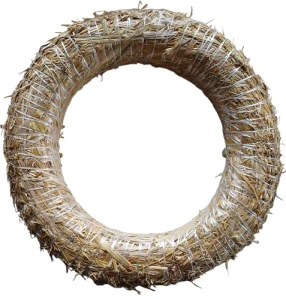 veniec slamený 30 cm