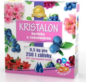 KRISTALON ČUČORIEDKY A RODODENDRÓNY 0,5 kg