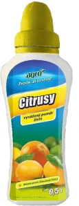 Agro hnojivo na citrusy kvapalné 0,5 L