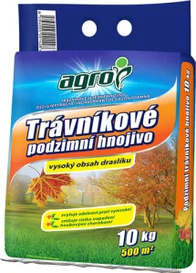 Agro trávnikové hnojivo jeseň 10 kg