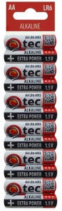 AA Alkalické batérie extra power