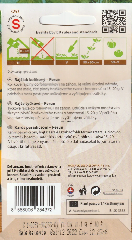 Rajčina kolíková Perun