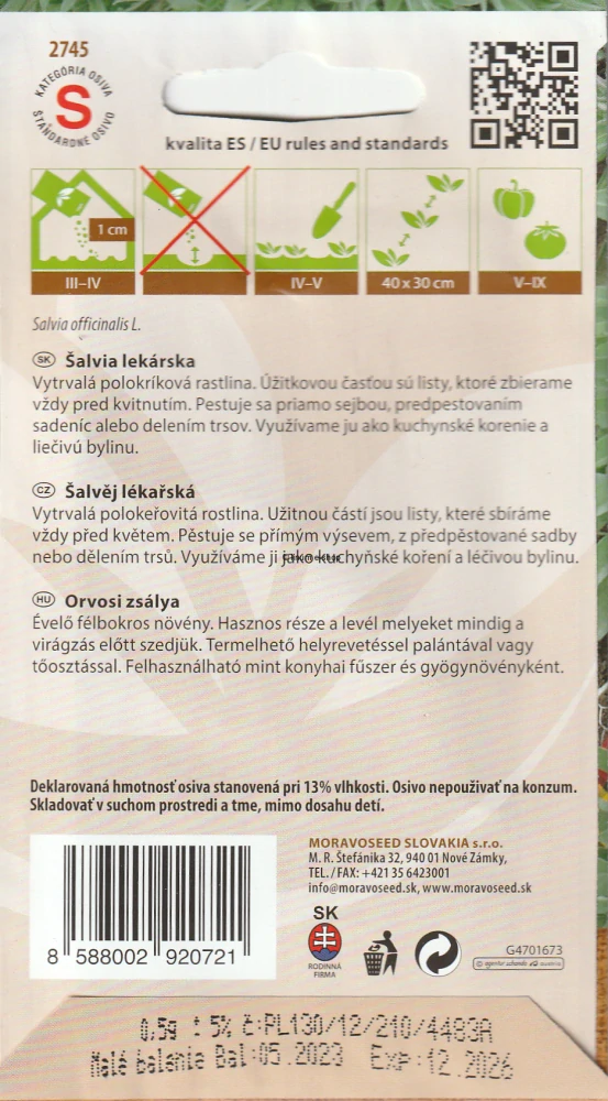 Šalvia lekárska