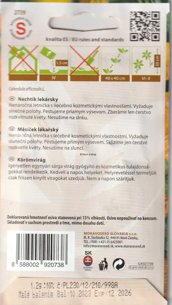 Nechtík lekársky