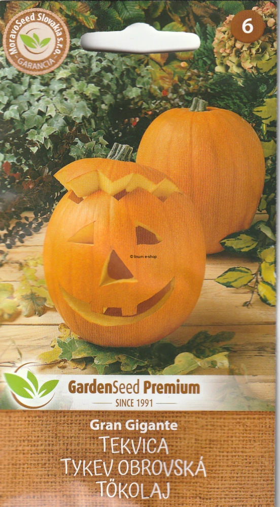 Tekvica obrovská Gran Gigante Halloween