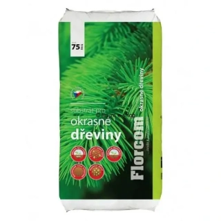 Substrát na Okrasné dreviny 75l Florcom