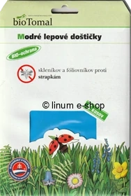 Lepové dosky na strapky modré