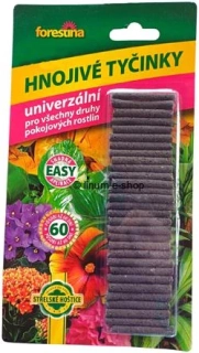 Hnojivé tyčinky Forestina univerzálne na izbové rastliny
